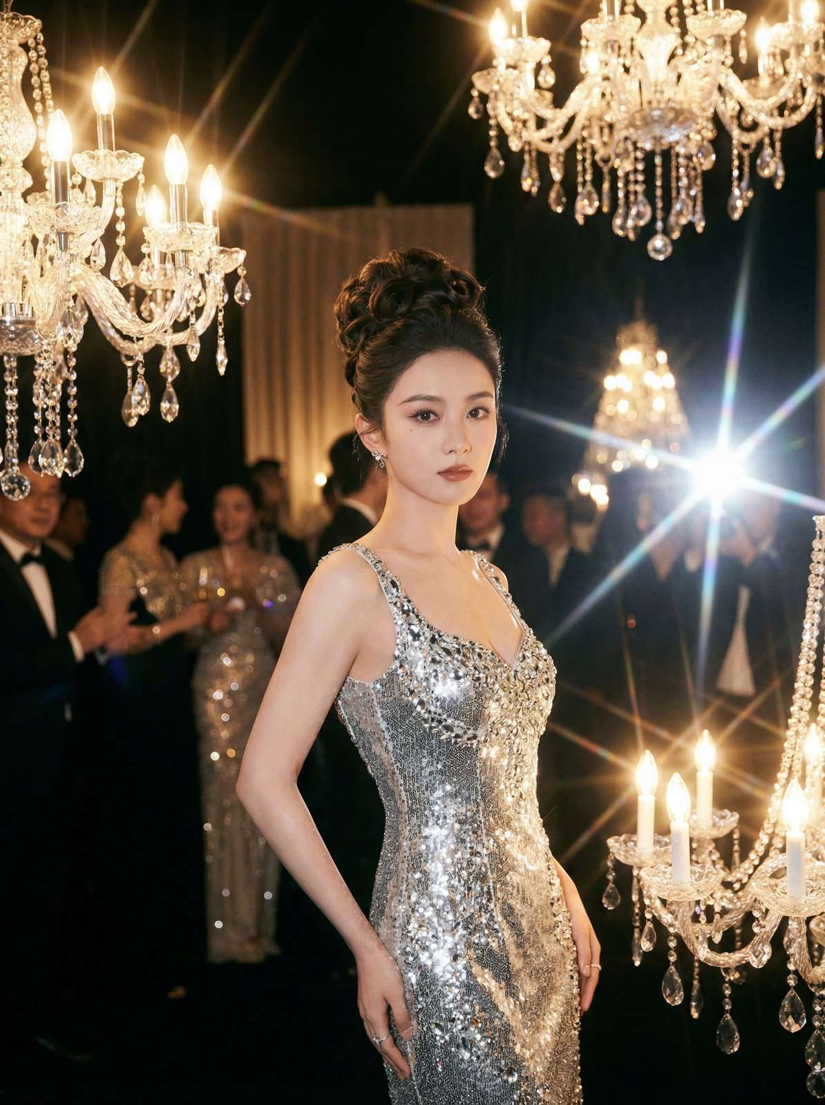 抖音风白鹿写真视频