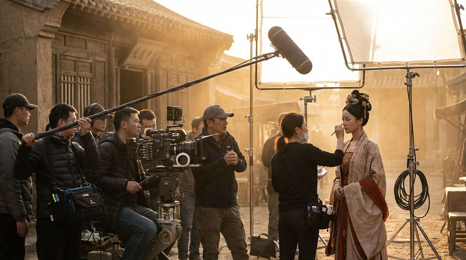 抖音风影视制作幕后视频