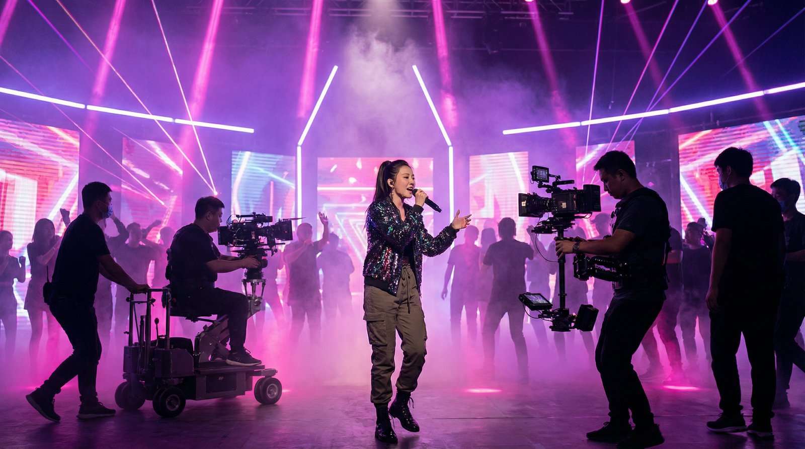 抖音风音乐MV视频拍摄