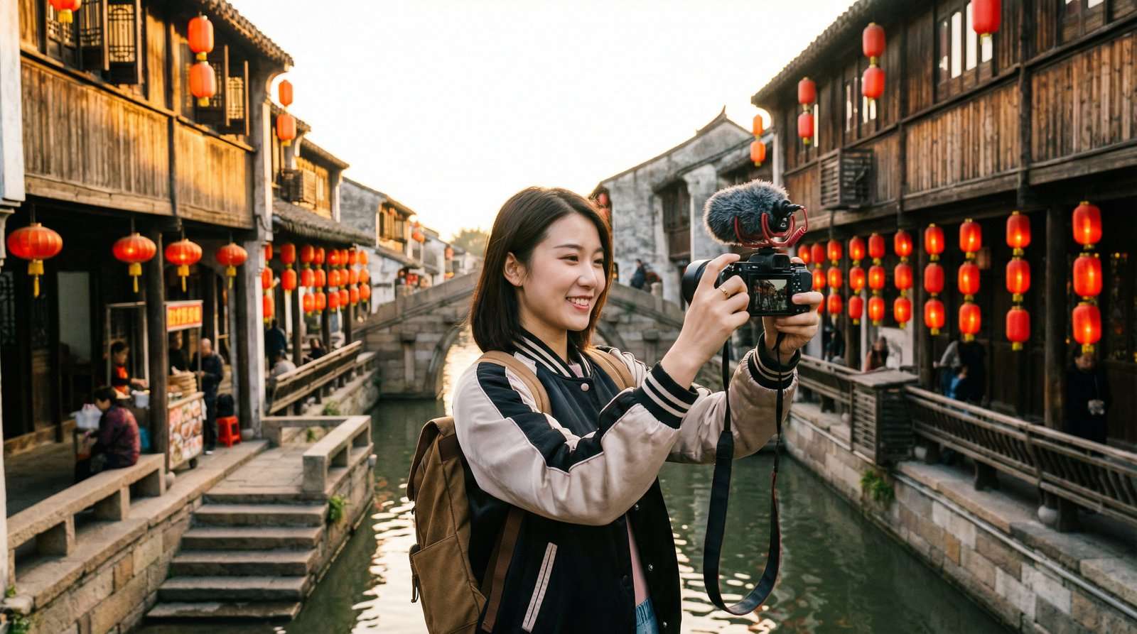 抖音风旅行视频拍摄